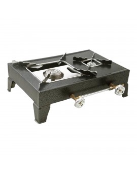 Propane cooker wrought-iron stove