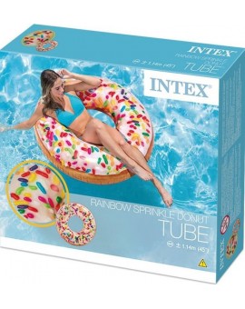 Intex Sprinkle 114cm Παιδική Φουσκωτή Σαμπρέλα Θαλάσσης Donut 114cm - 4
