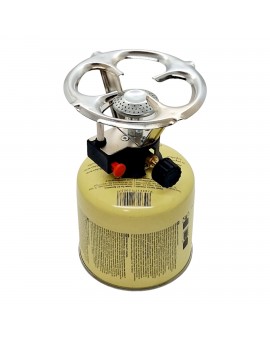 Calfer Gas ΚΑ.100 Εστία Υγραερίου με Αυτόματη Ανάφλεξη για Φιάλη 500gr (Συσκευασία με Φιάλη)