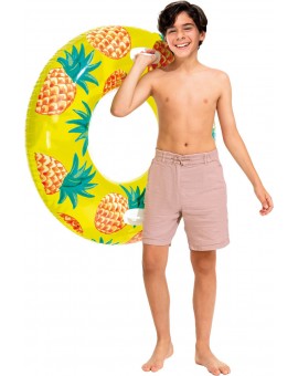 Intex Παιδικό Σωσίβιο Κουλούρα Tropical Fruit με Χειρολαβές και Διάμετρο 170εκ. από 9 Ετών (Διάφορα Σχέδια/Χρώματα) - 5