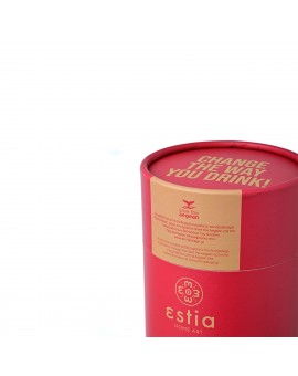 ESTIA ΘΕΡΜΟΣ COFFEE MUG SAVE THE AEGEAN 350ml SCARLET RED - 5