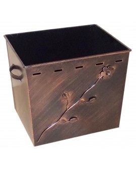 X-5 Metal Wood Storage Box 46x36x40cm