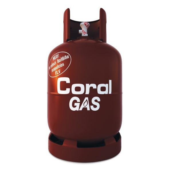 Φιάλη υγραερίου 10kg Coral GAS
