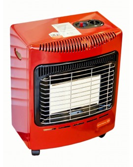 Coral Gas Smart Thermo Σόμπα Υγραερίου 4200W Red - 5