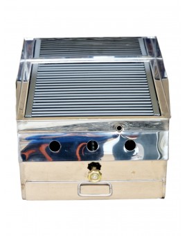 Ψησταριά grill σχαριέρα αερίου υγραερίου νερού 40×40 - 3